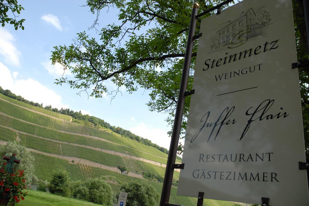 Juffer Flair Restaurant Gaestehaus Brauneberg Exteriör bild